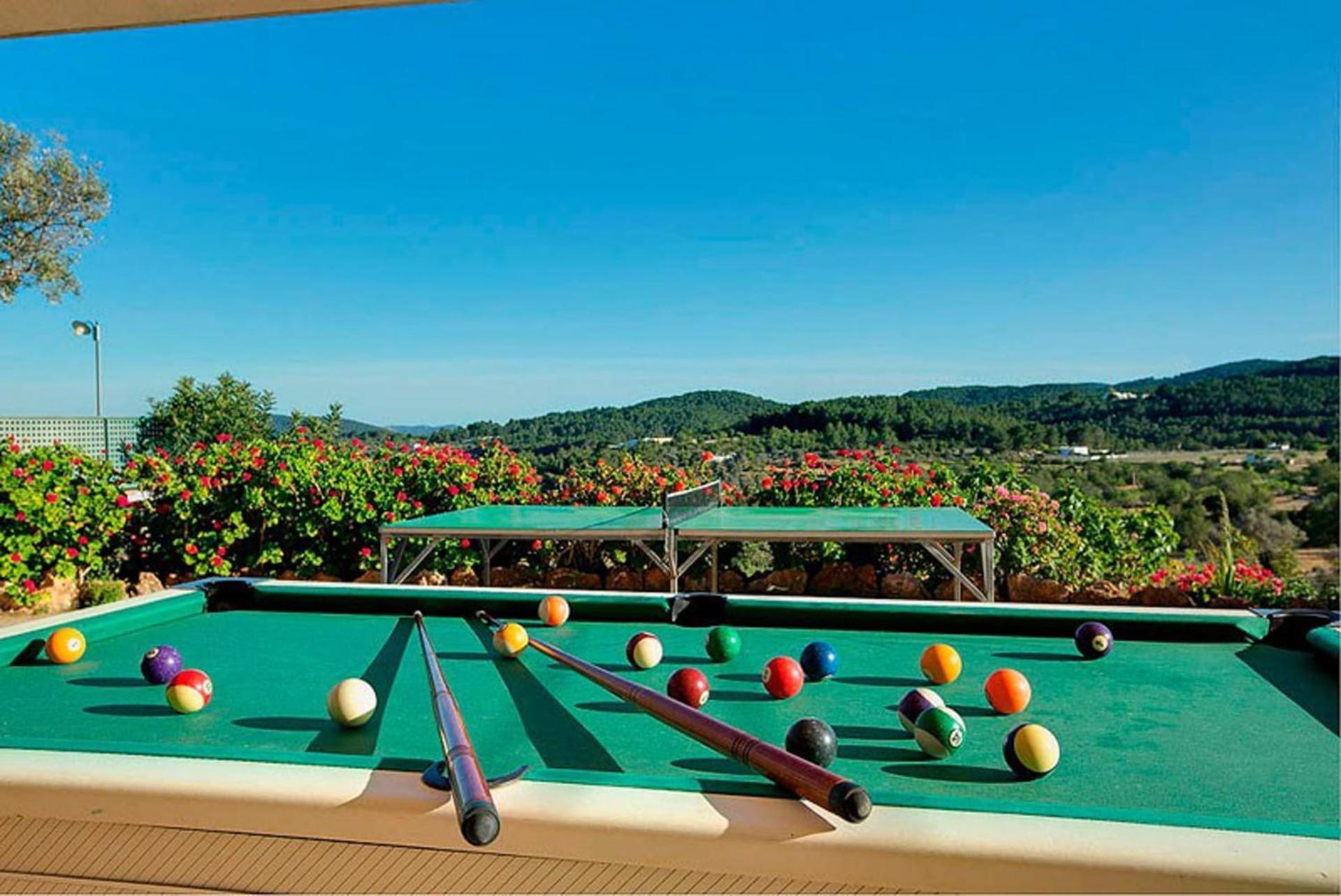 Casa Can Lluc Con Piscina, Jardin Y Vista Al Campo Sant Miquel de Balansat Exterior foto